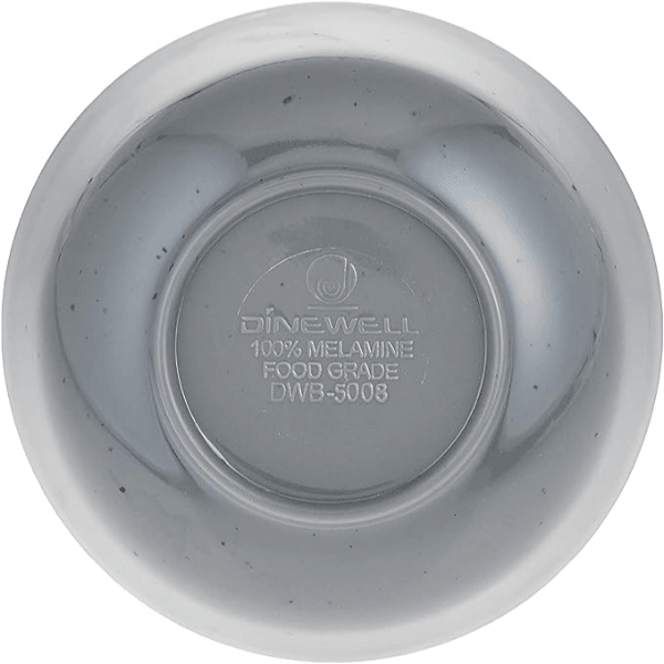 Dinewell Riva 4.5"/11CM Melamine Round Bowl Grey 5/Case