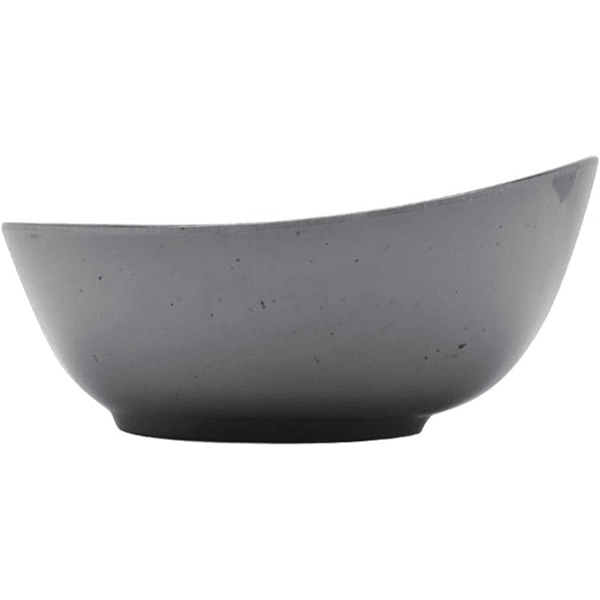 Dinewell Riva 7.5"/15CM Melamine Round Bowl Grey 5/Case