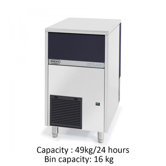 Brice ECP-46A Ice Maker Machine, 450 W, 49 x 59.2 x 68.7 cm