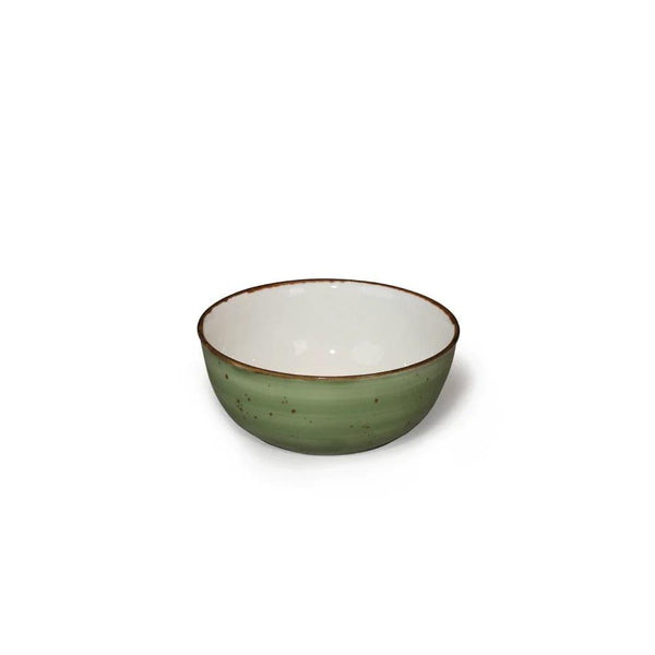 Furtino England Exotic 5"/13cm Green Porcelain Bowl - HorecaStore