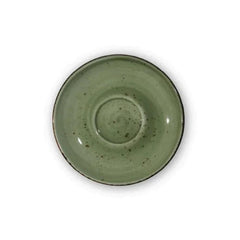 Furtino England Exotic 6"/15cm Green Porcelain Saucer