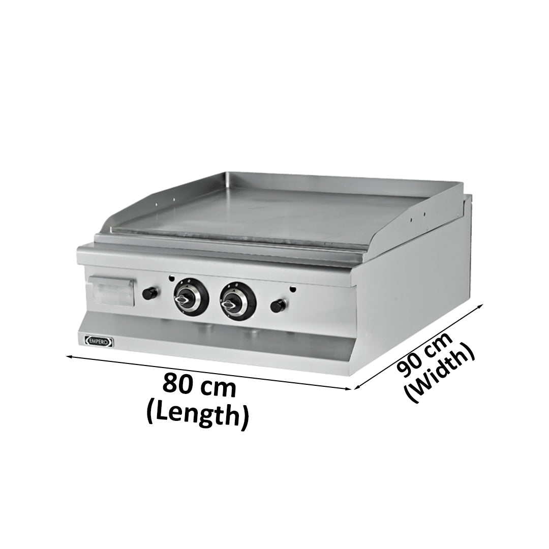 Empero Gas Grill Full Smooth, 24 kW, 80 x 90 x 85 cm