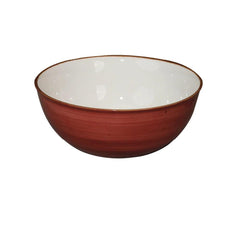 Furtino England Exotic 6"/16cm Red Porcelain Bowl