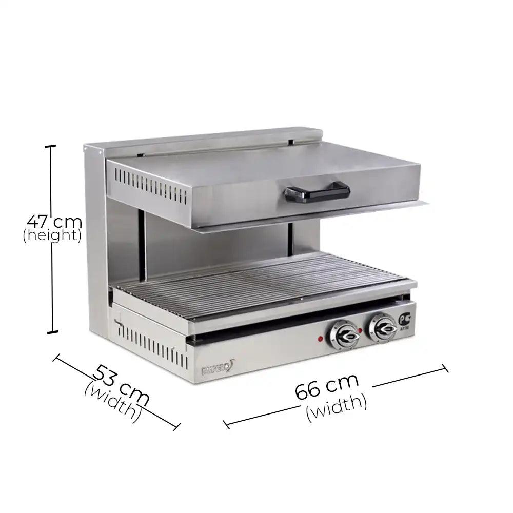 Empero EMP.PSE020 Electric Salamander Gril, Power: 3.4 kW, 66x53x47 cm - HorecaStore