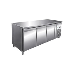 Forcar G-GN3100BT Three Door Under Counter Freezer With Backsplash 417 Liter 570W