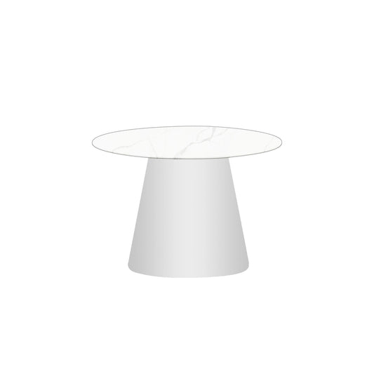 gymkhana-conic-outdoor-coffee-table-base-white-40x40-cm