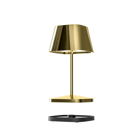 Villeroy & Boch Neapel 2.0 table lamp, H20 cm, glossy finish, Gold, 6 Lights