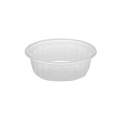 Hotpack Clear PP Corrugated Plastic Bowl Base, 200 mI, 1000 PCs