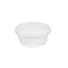 Hotpack Clear PP Corrugated Plastic Bowl Base, 350 mI, 1000 PCs