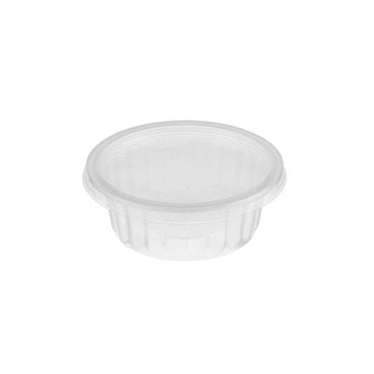 hotpack clear pp corrugated piastic bowl base 500 mi 1000 pcs