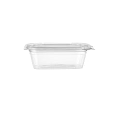 Hotpack Square PET Hinged Deli Container, 355ml, 200 PCs