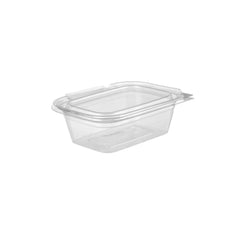 Hotpack Square PET Hinged Deli Container, 710ml, 200 PCs