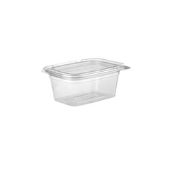 Hotpack Square PET Hinged Deli Container, 1893 ml, 200 PCs