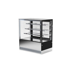 Lava Inox Cake Display Chiller with 3 Shelves, 700 W, 120 x 74 x 130 cm