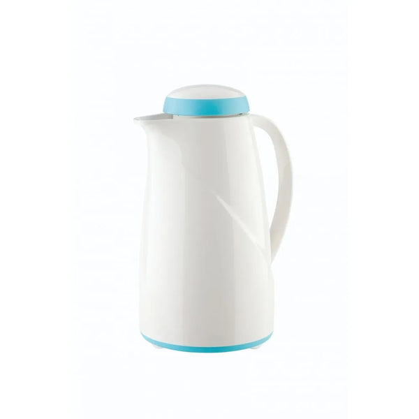 HELIOS HL294-1103-1.5 FLASK 1.5 LTR-WHITE / AQUA