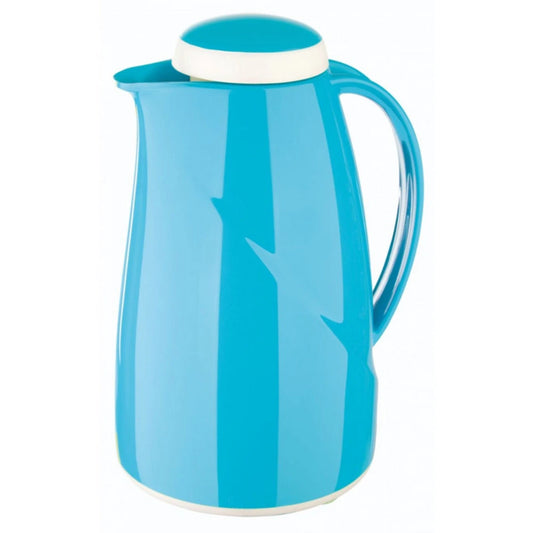 HELIOS HL294-1103 FLASK, 1 ltr. - WHITE / AQUA COLOR