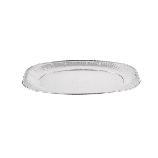 hotpack oval aluminium platter 15 2cm 150 pieces