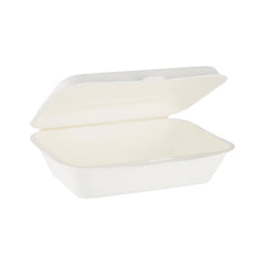 Hotpack Biodegradable Hinged Container, 16 x 11 cm, 1000 PCs