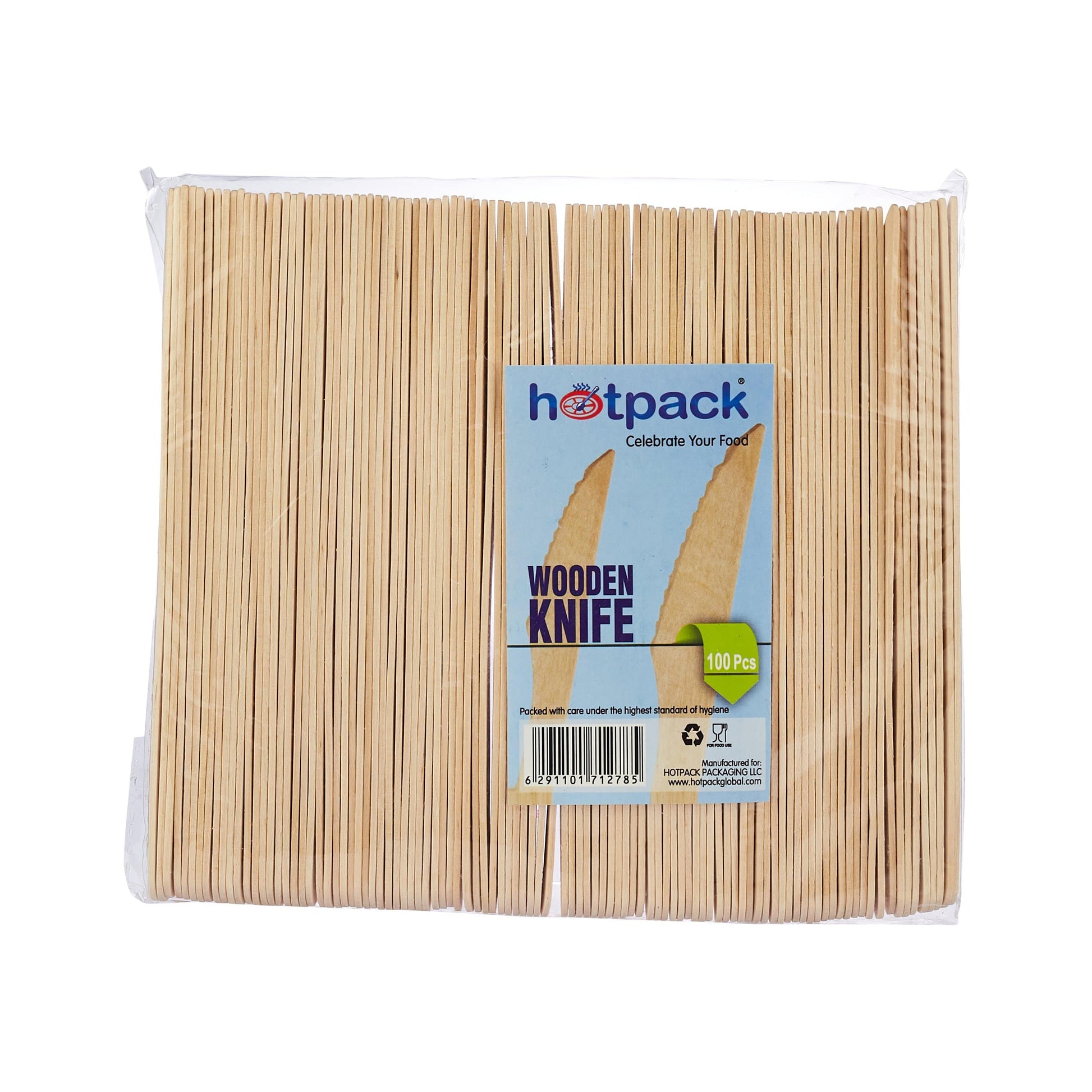 hotpack wooden knife 2000 pcs