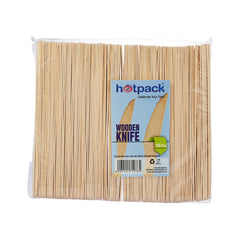 Hotpack Wooden Knife, 2000 PCs