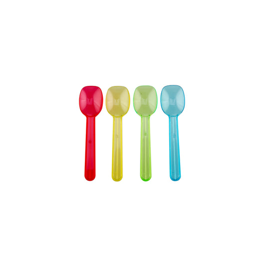 hotpack ice cream spoons in mix color small size 8 2cm 10000 pcs