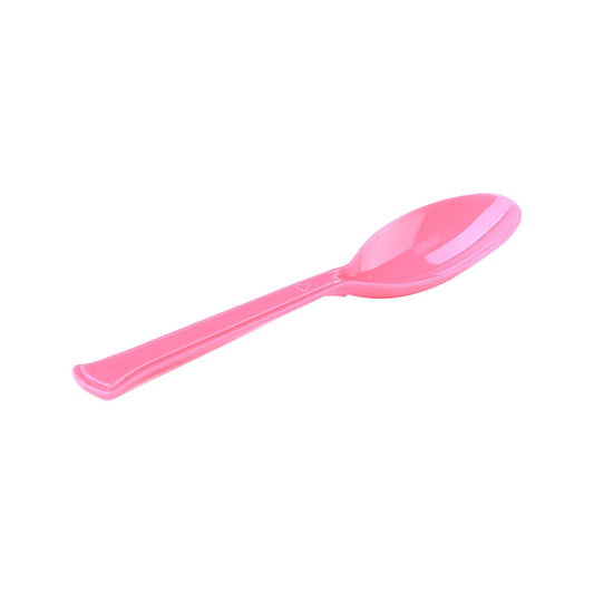 hotpack pink ice cream spoons in large size 11 5cm 2500 pcs