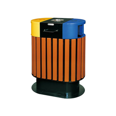 THS HS-52A Two Compartment Recycle Bin