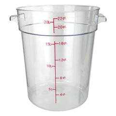 THS Round Food Storage Container, 20 Liters, ?31.5 x H37.8cm