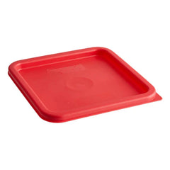 THS Lid for Food Storage Container, 2/4QT, Red, 18.7x18.7X1.5cm