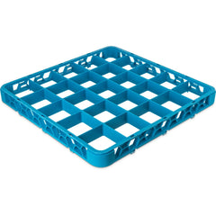 Plastic 25-Compartment Standard Extender Rack Blue 19.7 x 19.7 x 1.8"