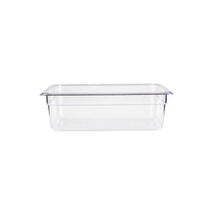 Polycarbonate GN Food Pan 1/1 10cm Deep, Transparent