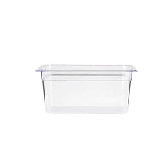 Polycarbonate GN Food Pan 1/2 15cm Deep, Transparent