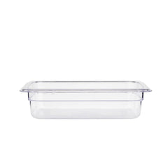 Polycarbonate GN Food Pan 1/3 10cm Deep, Transparent