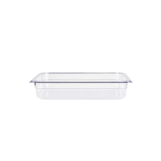 Jiwins Polycarbonate GN Food Pan 1/3 6.5cm Deep, Transparent    6/Case