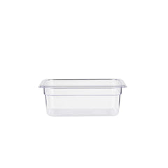 Polycarbonate GN Pan 1/9 6.5cm Deep, Transparent