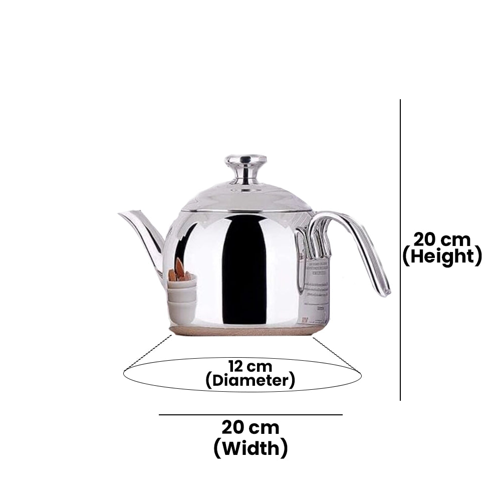 KORKMAZ KA052 DROPPA TEA POT, 1.3 ltr. CAPACITY