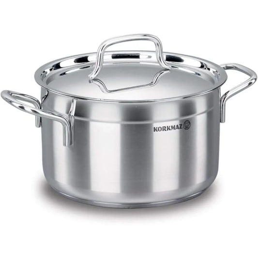 KORKMAZ KA1020 ALFA CASSEROLE, 24 cm x 12 cm / 5.5 ltr. CAPACITY