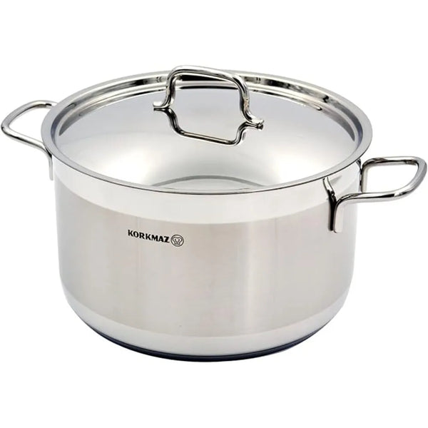 KORKMAZ KA1032 ALFA EXTRA DEEP CASSEROLE, 30 cm x 20 cm / 14 ltr. CAPACITY