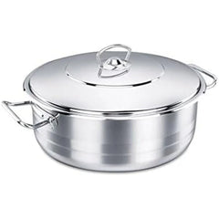 KORKMAZ KA1945 MEGA LOW CASSEROLE, 36 cm x 16 cm / 15 ltr. CAPACITY