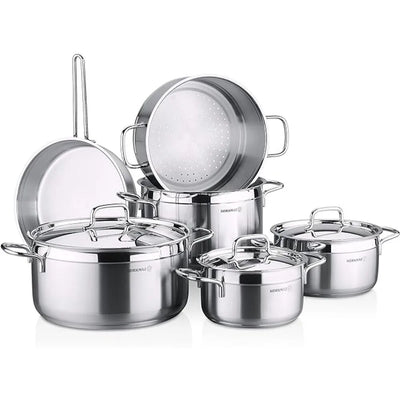 KORKMAZ KA1998 ALFA PLUS COUSCOUS 10 PIECES COOKWARE SET