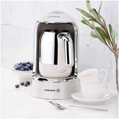 KORKMAZ KA860-12 KAHVEKOLIK COFFEE MAKER - VANILLA COLOR