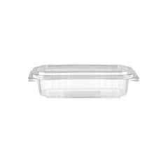 Hotpack Deep Clear Hinged Pastry Container, Small, 21.3 x 13.7 x 5.5 cm, 320 PCs