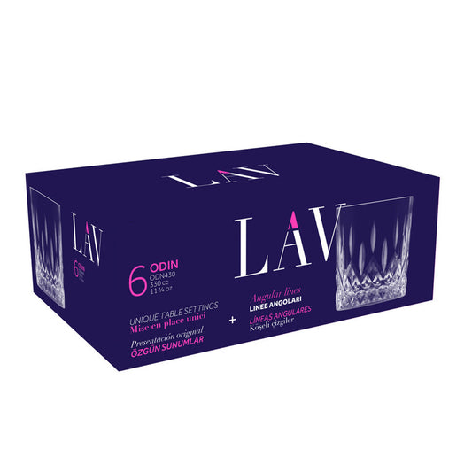 Lav LV ODN430F Odin Tumbler 330ml 6pc Set