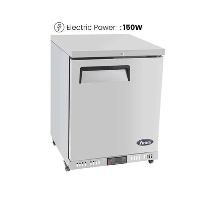 Atosa MBC24R Under Counter Fridge 145 Liter - HorecaStore