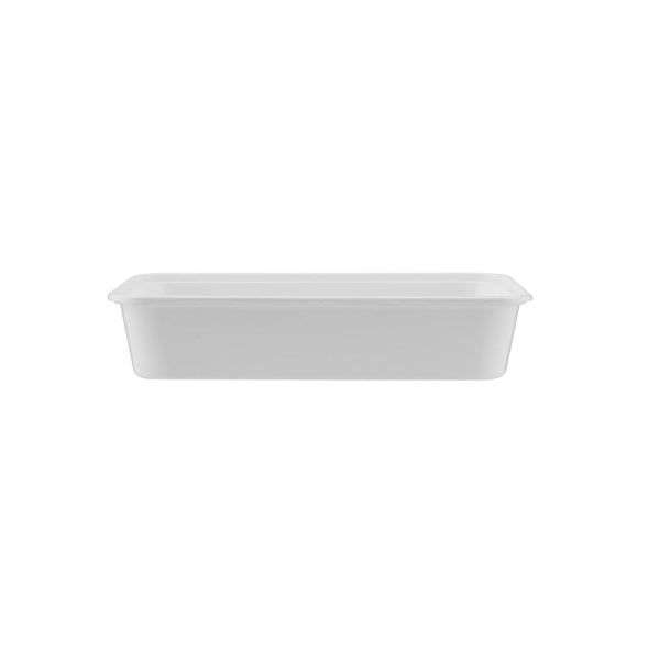 hotpack white rectangular mircowave container 500 ml 500 pcs