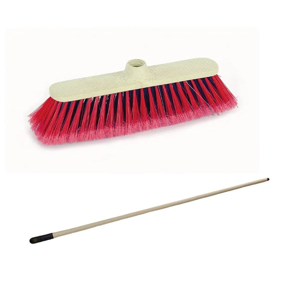 THS MR280.12 Soft Francesina Broom With Metal Handle