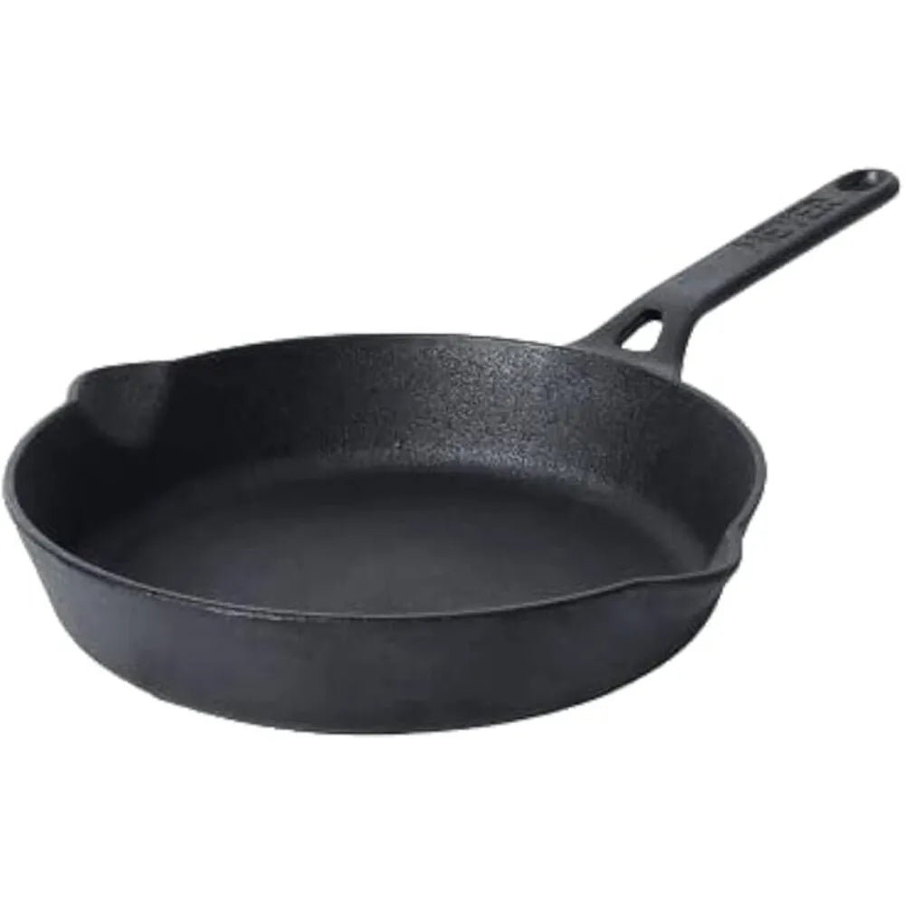 MEYER MY48242 CAST IRON SKILLET WITH SINGLE HANDLE, 24 cm DIAMETER