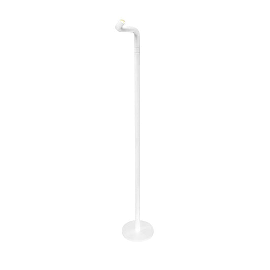 NEWDES Pipe Floor Lamp (H 120 cm, rechargeable), White