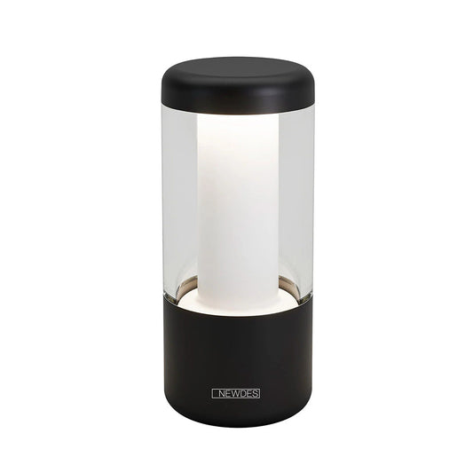 NEWDES Nip Rechargeable Table Lamps (Set of 4), Black