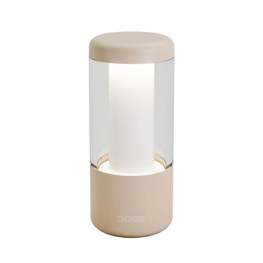 NEWDES Nip Rechargeable Table Lamps (Set of 4), Sand